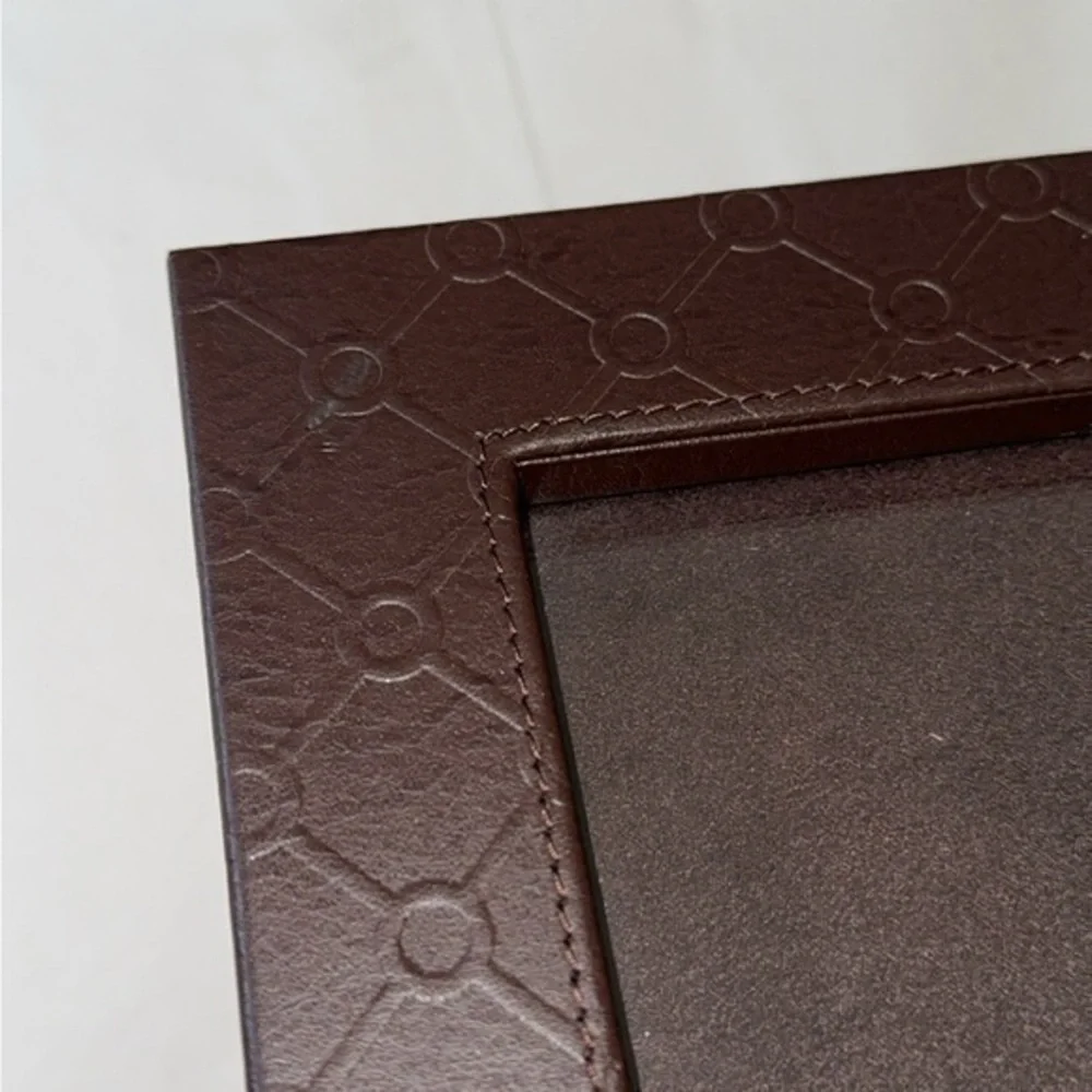 Jonathan Adler For Barnes & Noble‎ Brown Geometric Unique Photo Frame 4 x 6
